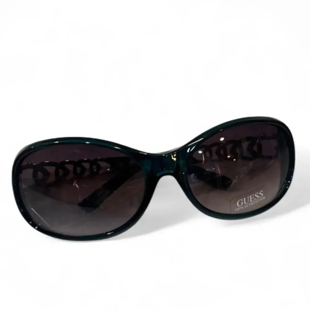 Guess Women's Black and Blue Sunglasses